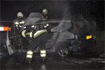 Prio 1 Brand Wegvervoer Auto Mienskerwei Eastermar